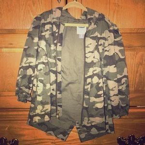 Toddler Girls Anorak Jacket w/ Hood